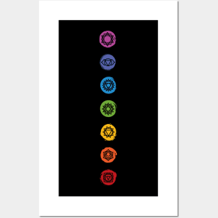 Chakras Aligned Posters and Art